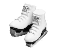 Weppduk Pattini a rotelle per bambole, pattini da ghiaccio realistici, scarpe da pattinaggio in miniatura in 1:12, scarpe sportive invernali per giochi di ruolo
