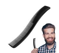 Weppduk Pettine piatto ergonomico per capelli, per acconciare barbieri, parrucchieri, parrucchieri, pettini professionali per tagliare i capelli, pettine fine con impugnatura antiscivolo