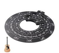 Weppduk Ruota degli accordi,La ruota degli accordi,Strumento di trasposizione musicale Accordi per chitarra | Strumento per accordi di melodia musicale per musicisti, cantautori, principianti, adulti,