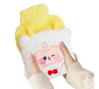 Weqizuerqi Borsa 'Acqua Calda - Riscaldatore Mani E Piedi In Peluche,Termoforo Per Borsa 'Acqua,per Periodo Mestruale, Addominale, Collo, Gamba, Divano, Asilo, Sonno, Posto di Lavoro