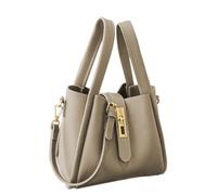 Weqizuerqi Borsa Bucket | Borsa Retrò Stile Vintage,Accessorio da viaggio per ufficio Stoccaggio Incontri Bici Lavoro Trasporto Passeggiata Escursioni Shopping Palestra All'aperto, grigio, Se référer