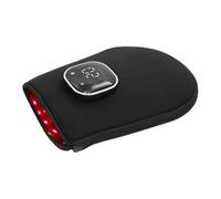 Weqizuerqi Fascia per le mani a luce rossa, senza fili, con luce rossa, dispositivo regolabile con copertura a 360 gradi per il recupero delle dita, per il recupero del polso, casa, viaggi, attività