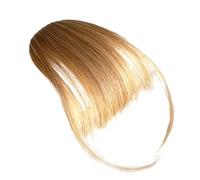 Weqizuerqi Fermaglio per capelli Wispy Bangs, clip in Bangs - Frangia umana con frangia sulla fronte da donna,Fidanzate sorelle scoppi con tempie Estensioni dei capelli quotidiane per fotografie,