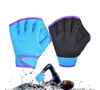 Weqizuerqi Guanti da nuoto da donna, guanti da acqua, guanti da nuoto, guanti in per allenamento, non sbiadiscono, per aiutare la parte superiore del corpo a resistere