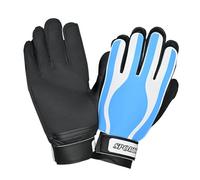 Weqizuerqi Guanti da portiere per bambini, 1 paio di guanti da portiere per giovani, con imbottitura per assorbimento degli urti, attrezzatura da allenamento per lezioni scolastiche