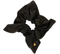 Weqizuerqi Scruncelli per sciarpa, scricchiolii per capelli da donna,PU in pelle a di cuore grandi scricchi - Eleganti legami per tutti i tipi di capelli, capelli spessi e sottili