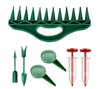 Weqizuerqi Seminatrice manuale da giardino | Distributore manuale & Seminatrice - Spargitore palmare Compatto Seminatrice per fiori, e piante in vaso