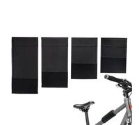 Weqizuerqi Set di 4 pellicole protettive per telaio della bicicletta, riutilizzabili, per pendolari, viaggi, avventure, tempo libero