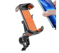 Weqizuerqi Supporti per Telefono su Motocicletta | Antivibrante Supporto Telefono per Bicicletta - Gancio Antiscivolo Regolabile Con Rotazione Resistente Per Montaggio Quotidiano Su Manubrio