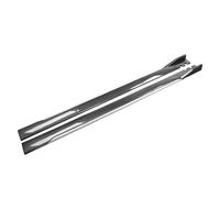 WEQTYSAB 1 Paio Auto Minigonne Laterali, per Hyundai i10 1.0 Petrol 2007-2025 Estensione Laterale Diffusore Separatore Laterale Kit Alettoni,M
