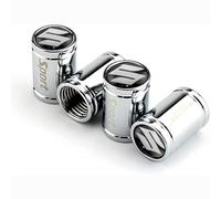 WEQTYSAB 4 Pezzi Tappi per valvole per Auto, per Suzuki Vitara IV 2014-2018 Set Tappi Valvole Ruote Sostituzione Tappi parapolvere Pneumatici Auto,A