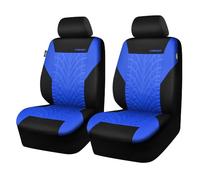 WEQTYSAB Copri Sedile Auto, per Fiat Doblo II 2010-2018+ Set Copri-Sedile Anteriori e Posteriori Traspirante Impermeabile Coprisedili Auto Accessori,C