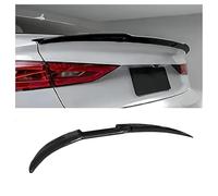 WEQTYSAB Spoiler Posteriore per Auto, per Hyundai i10 i-10 / i10 N Line 2000-2023 2024 Ala di Coda Spoiler Baule Posteriore sul Tetto Spoiler Posteriore Tronco Lip Spoiler Ala,A