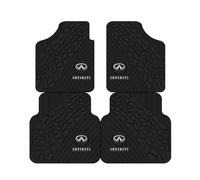 WEQTYSAB Tappetini Auto, per Infiniti Q30 Hatchback 2015-2018 su Misura Tappetini per Auto Antiscivolo Impermeabile Tappetino Protezione Set