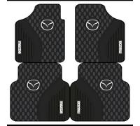 WEQTYSAB Tappetini Auto, per Mazda 2 Hybrid 2022 su Misura Tappetini per Auto Antiscivolo Impermeabile Tappetino Protezione Set
