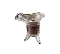 WEQYFDC Striped Bud Straight Cocktail Juice Long Drink Milk Shake Cup Flask Liquor Vodka Glasses for Champagne of Wine(Monarch glass 10ml)