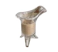 WEQYFDC Striped Bud Straight Cocktail Juice Long Drink Milk Shake Cup Flask Liquor Vodka Glasses for Champagne of Wine(Monarch glass 100ml)