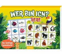Wer bin ich? Tiere: Der lustige Spieleblock!