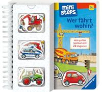 Wer fahrt wohin?: Mein großes Spielbuch mit 22 Magnetteilen. Ab 24 Monaten