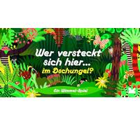 Wer versteckt sich hier im Dschungel? Ein Wimmel-Spiel