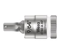 Wera 05003384001 8740 A HF Zyklop In-Hex 1/4" Bit-Socket 9/64" X 28Mm