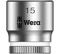 Wera 05003499001 - Inserto per chiave a bussola ciclopo, 8790 HMA, con attacco da 1/4", 15 mm
