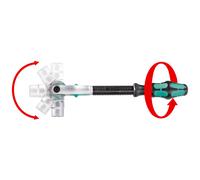 Wera 05003500001 8000 A Zyklop Speed Rachetta 1/4" Drive