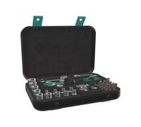 Wera 05003533001 Set di chiavi a bussola 42 pz Nero Cromo Verde CE Manico della
