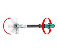 Wera 05003600001 8000 C Zyklop Speed Rachetta 1/2" Drive