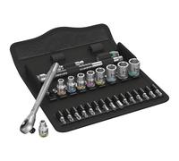 Wera 05004017001 8100 Sa 7 Zyklop Metallo Set Cricchetto a Pressione Quadrato