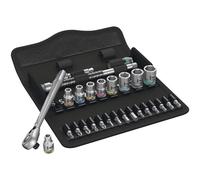 Wera 05004018001 Zyklop 8100 SA8 Slim Cricchetto & Presa Set 0.6cm Metrico 28
