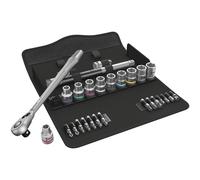 Wera 05004081001 8100 Sc 11 Zyklop Metallo Set Cricchetto - 1.3cm Drive -