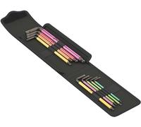 Wera 05004173001 Set di 4 biciclette, set di chiavi angolari per bicicletta, 9 pezzi