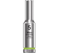 Wera 05004501001 Chiave a Bussola 1/4", Verde Luminoso, 5.0 mm