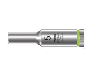 Wera 05004501001 Chiave a Bussola 1/4", Verde Luminoso, 5.0 mm