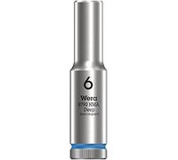 Wera 05004503001 Chiave a Bussola 1/4", Blu, 6.0 mm