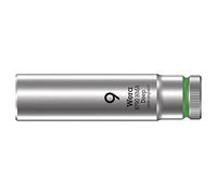 Wera 05004506001 Chiave a Bussola 1/4", Verde, 9.0 mm