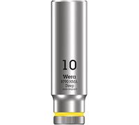 Wera 05004507001 Chiave a Bussola 1/4", Giallo Brillante, 10.0 mm