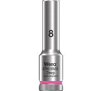 Wera 05004530001 8790 HMB Deep Chiave a bussola, attacco da 3/8", 8 mm