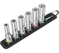 WERA 05004565001 - Socket wrench set, external hexagon, 1/2'' drive