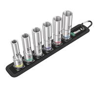 Wera 05004565001 Cintura Profonda Set Di 1 Chiave A Bussola 1/2" Drive 6 Pezzi