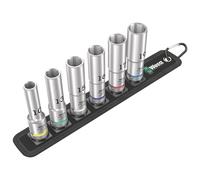 WERA 05004565001 - Socket wrench set, external hexagon, 1/2'' drive