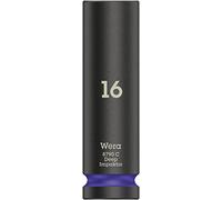 Wera 05004833001 8790 C Chiave a bussola Impaktor Deep, attacco da 1/2", Violetto, 16.0 x 83.0 mm