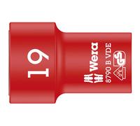 Wera 05004963001 8790 B Zyklop VDE 3/8" Drive Socket 19 X 46Mm