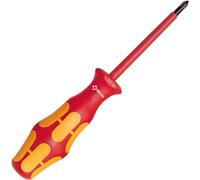 Wera 05006164001 165 I PZ Kraftform Plus VDE Cacciavite Pozidriv PZ2 x 100mm