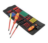 Wera 05006617001 VDE Cacciavite porta inserti 26 parti Croce Phillips, Croce