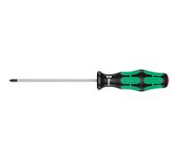 Wera 05008706001 Kraftform Plus 350 PH Phillips Screwdriver Without Lasertip PH 0 Head 4"""" Blade Length