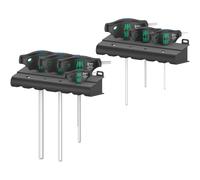 Wera 05023450001 454/7 HF Set 1 Cacciaviti A T-Handle Hex-Plus - HF 7 Pezzi