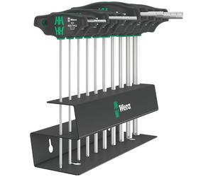 Wera 05023454001 454/10 HF Set Imperial 2 Cacciaviti Manico a T Hex-Plus 10pc