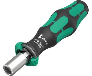 Wera 05051492001 838 RA S - Supporto manuale con funzione a cricchetto, 1/4", 1/4" x 102 mm